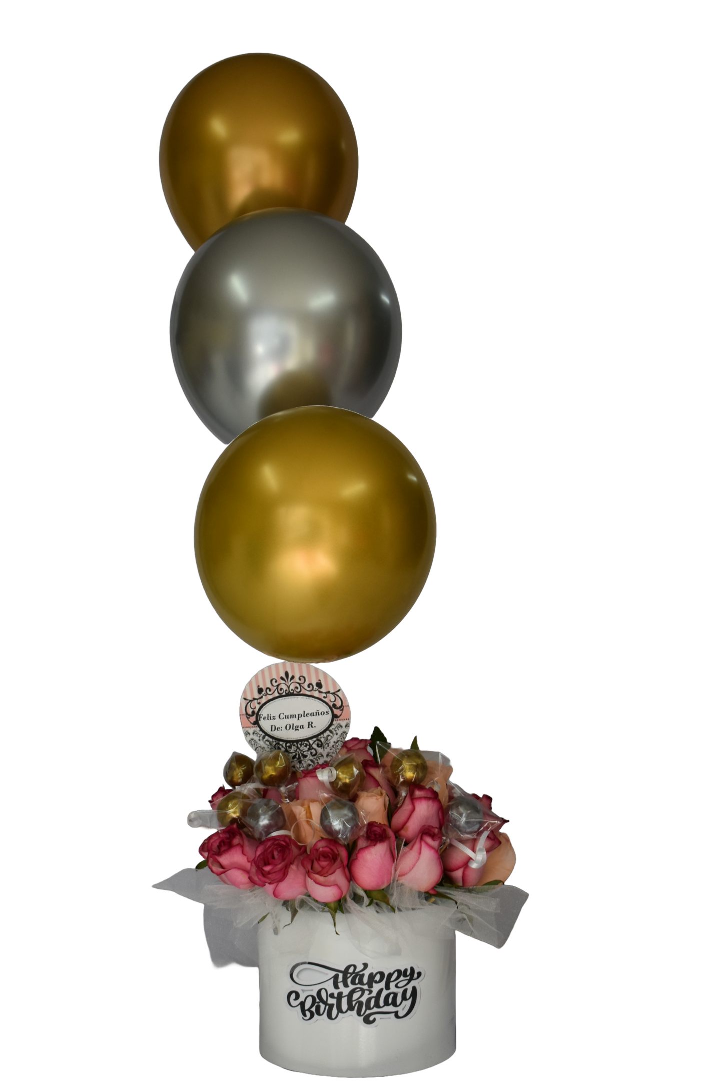 Regalos, globos con helio
